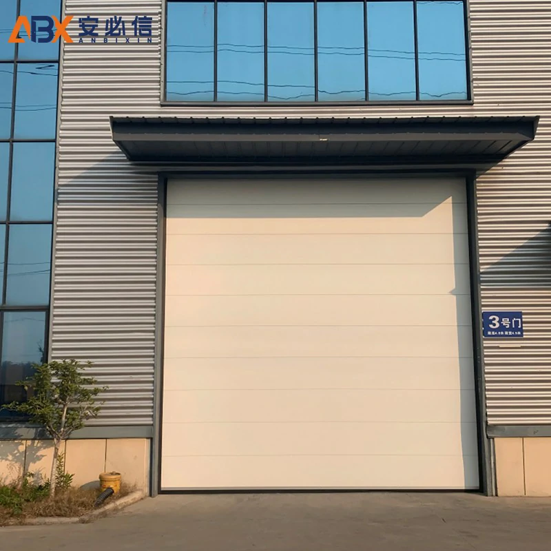 阿拉善盟钢制提升门项目案例｜安必信工业门厂家